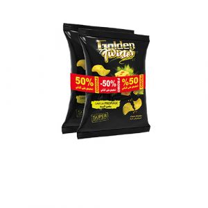Lot de 2 chips fromage