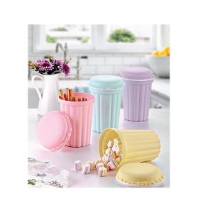 Boite de rangement en forme macaron