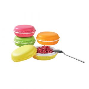 Boite de rangement en forme macaron
