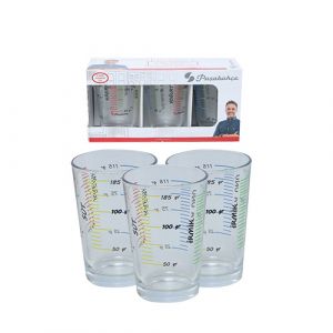 Lot de 3 Verres doseurs
