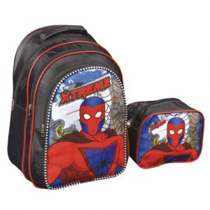 Sac à dos scolaire avec sac isotherme gouter