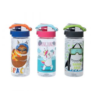 Mini bouteille plastique décoré