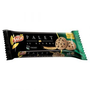 Biscuit palet beurre et pépites chocolat