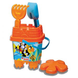 Set seau de plage forme château