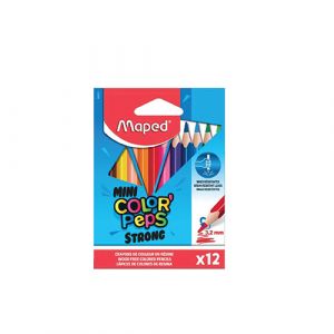 Lot de 12 crayons couleur