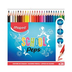 Crayons de couleur classiques color'peps scolaire