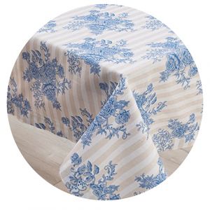 Nappe de table bleu