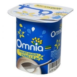 Lot de 6  yaourts aromatisé vanille