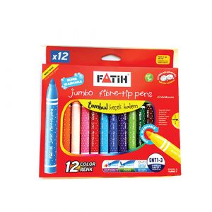 Lot de 12 stylos à pointe de fibre
