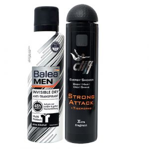 Lot gel douche et déodorant