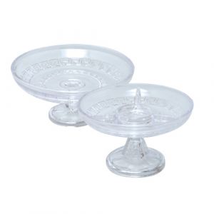 Plat à gâteau sur pied