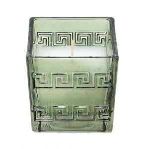 Porte bougies carré en verre