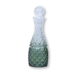 Carafe en verre avec couvercle