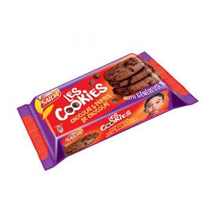 Cookies cacao et pépites de chocolat