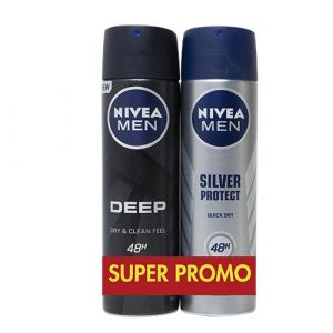 Lot de 2 dédorants pour homme