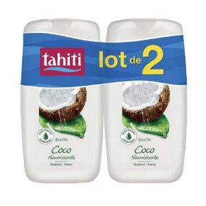 Lot de 2 gel douche  lait de coco