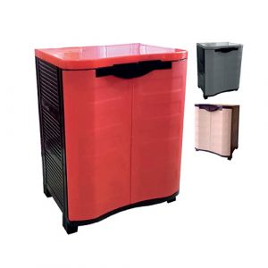 Armoire 2 portes en plastique