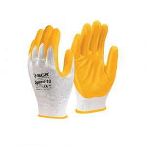 Gants de précision polyester enduit nitrile