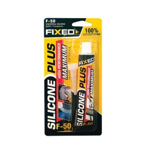 Silicone en tube universel transparent