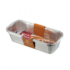 Lot de 5 moules à cake en aluminium