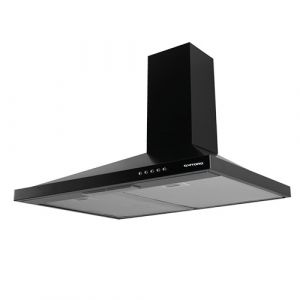 Hotte pyramide noir
