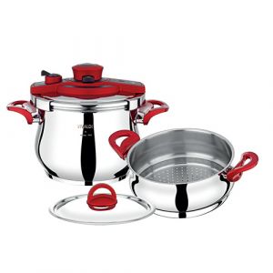 Cocotte & couscoussier 2en1 en  inox