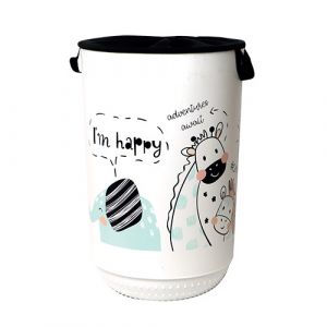 Panier à linge en plastique