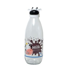 Bouteille à lait en verre