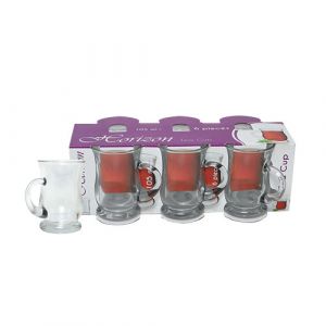 Lot de 6 verres à thé