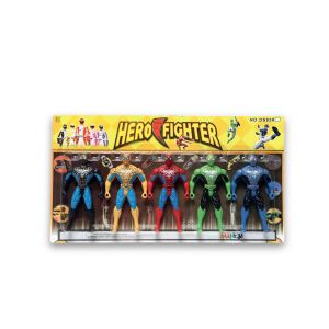 Jouet blister 5 heros
