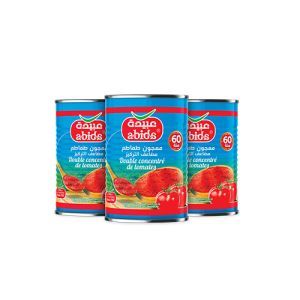 Lot de 3 double concentration tomate