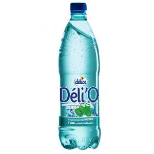 Eau gazéifiée aromatisée menthe
