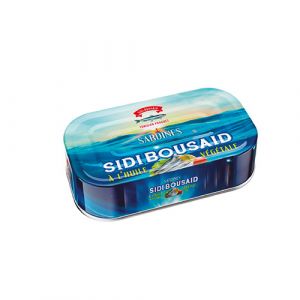 Lot de 3 sardines à huile végétale