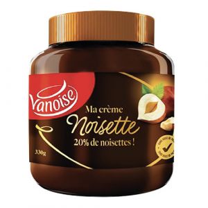 Pâte à tartiner de noisette sans huile de palme