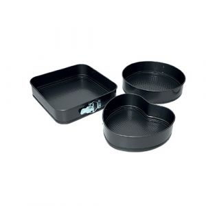 Lot de 3 moules à gâteaux