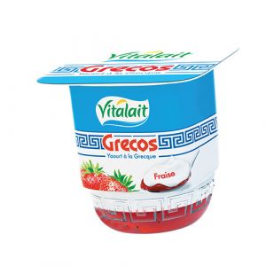 Yaourt grec fraise