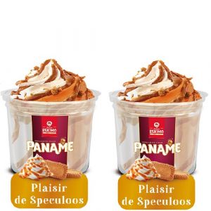 Lot de 2 glaces pot plaisir envie de spéculoos