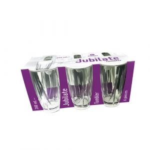 Lot de 6 verres à eau