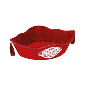Trousse mariée en rouge