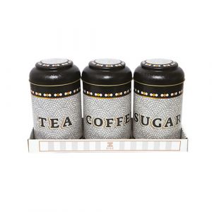 Lot de 3 boites mosaic en metal