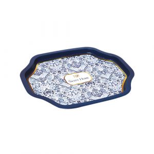 Plateau sweet home en metal