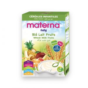 Céréales blé lait 5 fruits