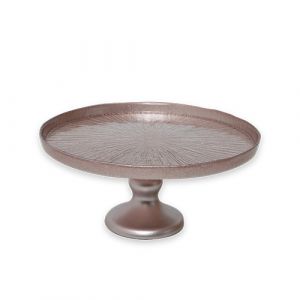 Plat à servir sur pied