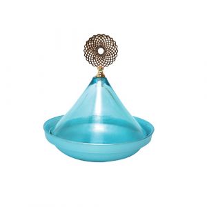 Tajine transparent avec couvercle