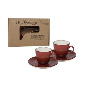 Service à café en marron