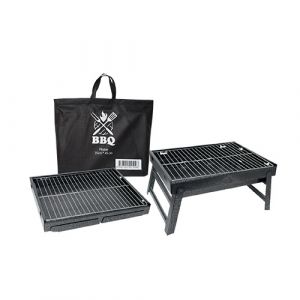 Barbecue pliable avec saccoche