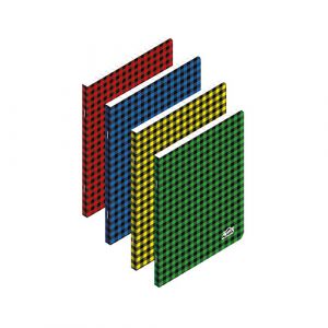 Cahier polypro piqué