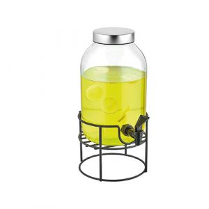 Bocal en verre avec robinet