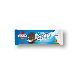 Lot de 2 biscuits tigouter créme vanille