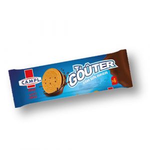 Lot de 2 biscuits crème chocolat